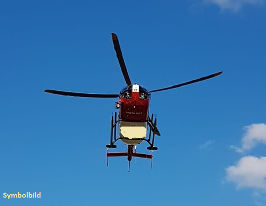 Einsatz Nr. 070 Hilfe 1 Absicherung Hubschrauberlandung